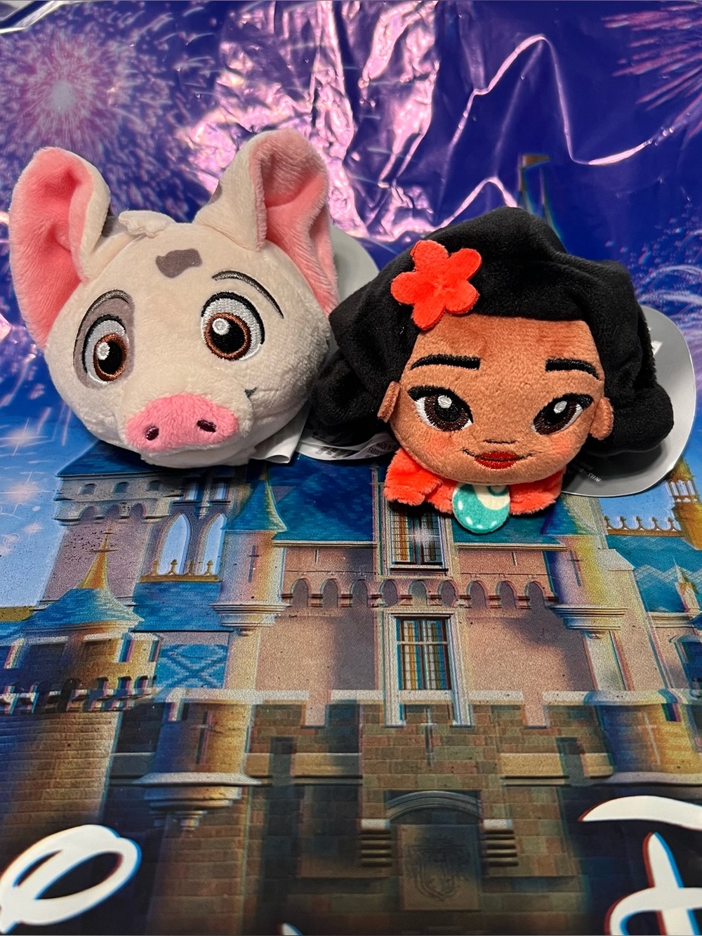 Disney Parks Moana Pua Pig Create Your Own Headband Plush Set NEW